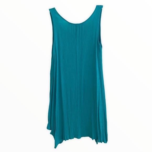 Gently used teal mini dress - Picture 2 of 2